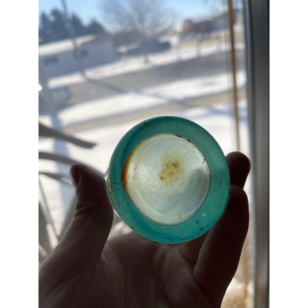 F.G. Klein & Co Burlington Wisconsin Soda Bottle Blob Top Hutchinson Hutch WI