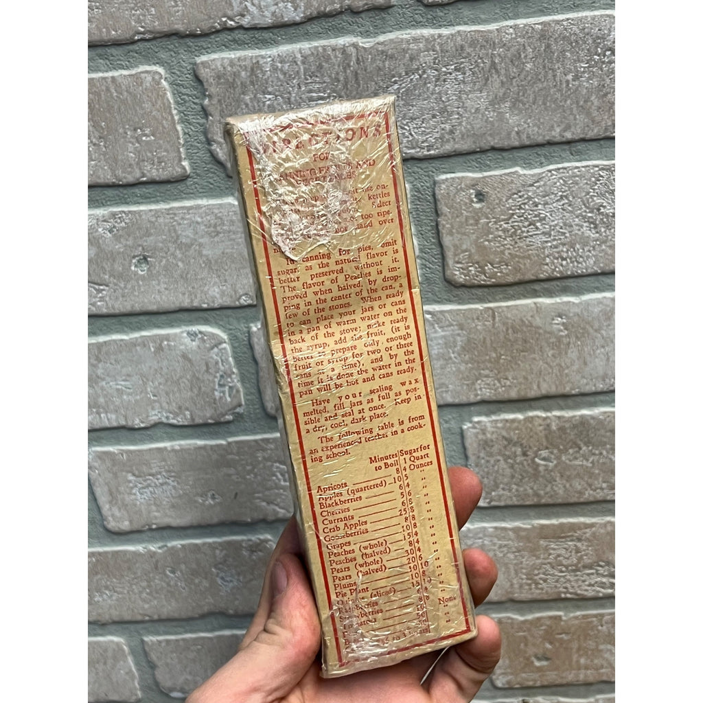 Vintage Zubian Sealing Wax The Dicks Pontus Co. Dayton Ohio FULL Box