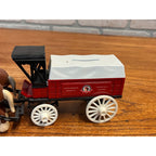 Ertl Leinenkugel Brewery Horse Drawn Delivery Wagon 1/30 Scale Diecast Coin Bank