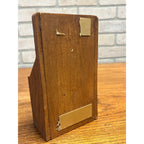 Vintage Pizza Hut Original Table Advertising Menu Holder Retro Faux Wood