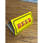 Vintage 1950s Geo. Walter Brewing Co. Adler Brau Beer Cardboard Signs Ads