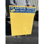 Vintage Eagle Electrical Supplies Peg Baord Advertising Store Display Sign