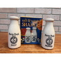 Vintage Westwood Import Company Farm Fresh Ceramic Bottle Salt and Pepper Shakers Rooster Design Hayward, CA 1982 NOS