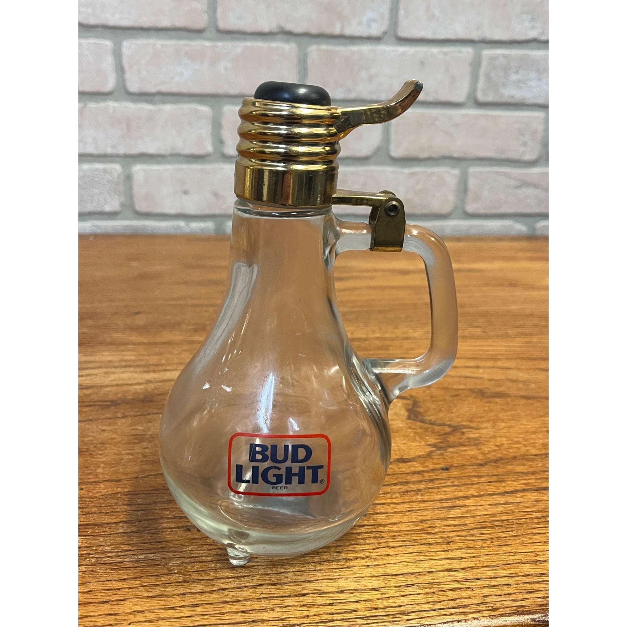 Budweiser Lightbulb Beer Stein BUD Light 1987 Vintage