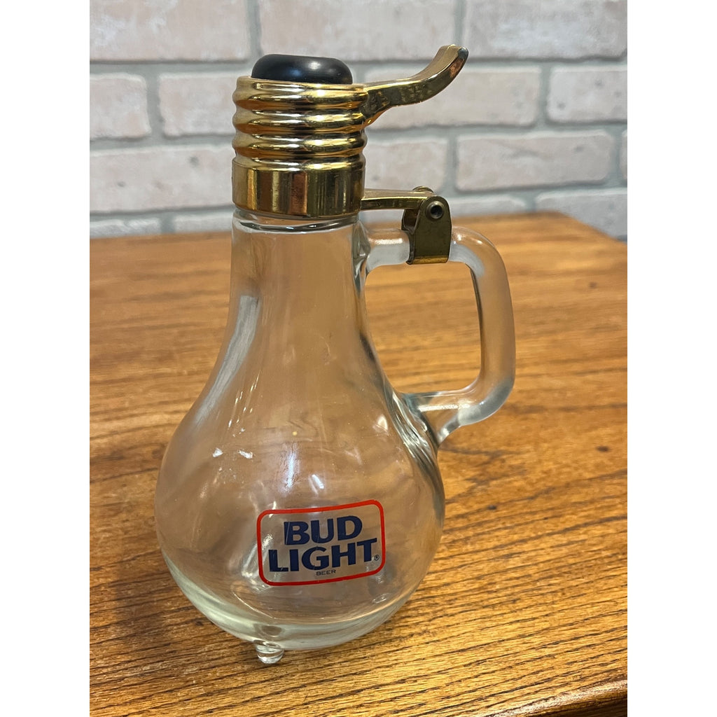 Budweiser Lightbulb Beer Stein BUD Light 1987 Vintage