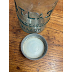 Vintage Atlas Mason Crude Glass Aqua Blue
