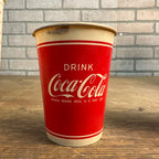 Vintage 9oz Drink Coca Cola Have A Coke Red Paper Wax Cup Soda Promo Dixie