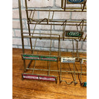 Vintage Advertising Store Display Rack Certs Clorets Dentyne Trident Gum Mints
