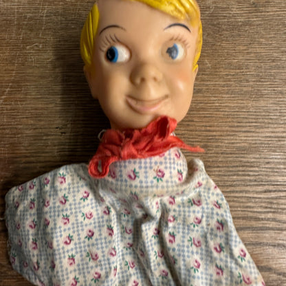 Vintage 1950s Disney Tinker Bell By Gund Hand Puppet Rubber Head