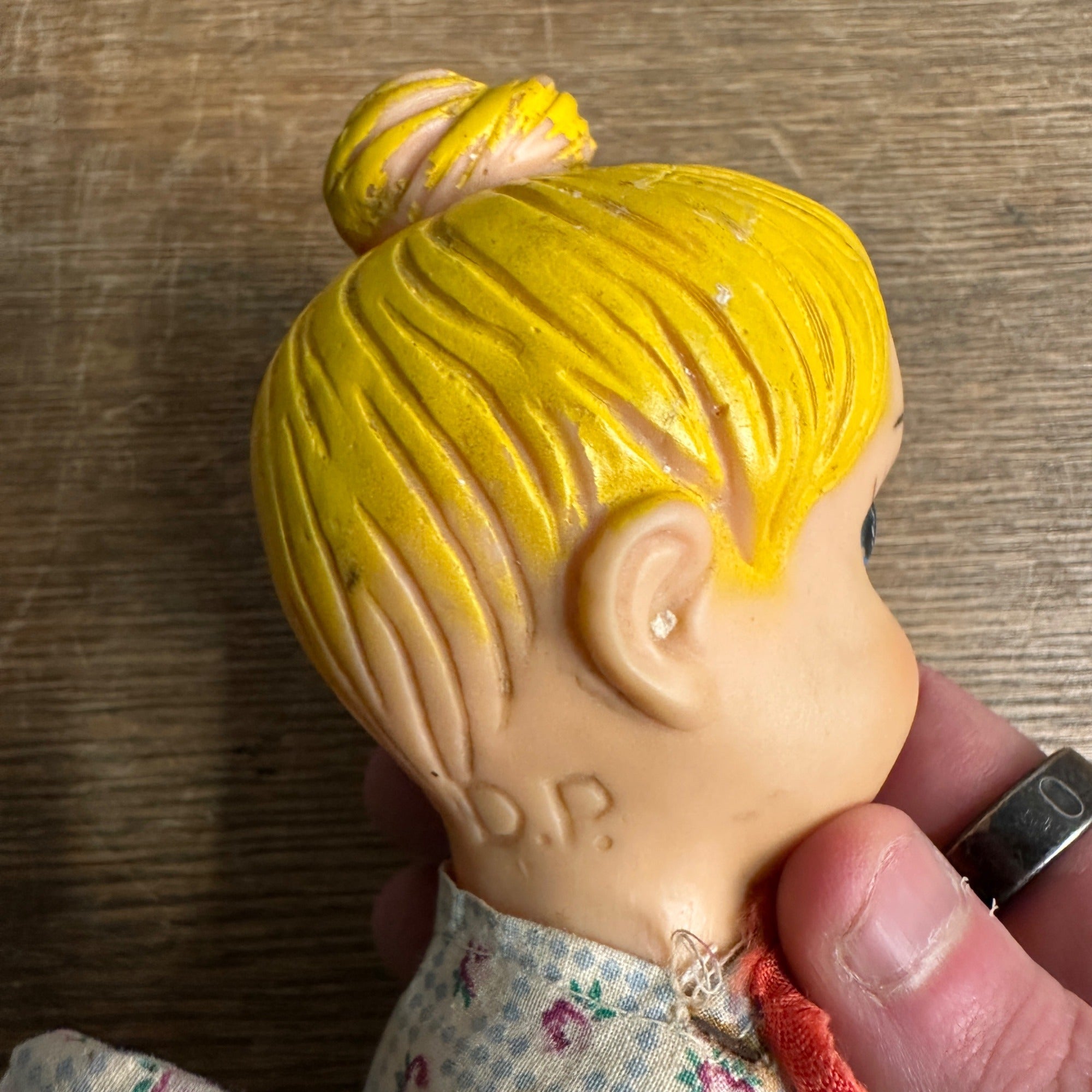 Vintage 1950s Disney Tinker Bell By Gund Hand Puppet Rubber Head