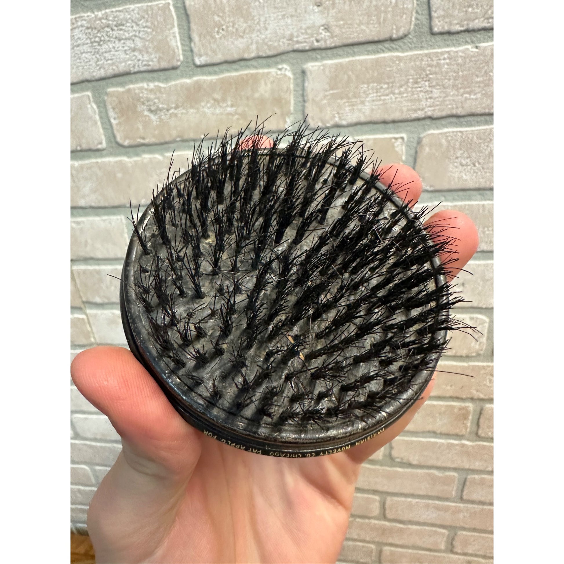 Vintage Halverson Bros Clothiers Whitewater Wisconsin Advertising Clothes Brush