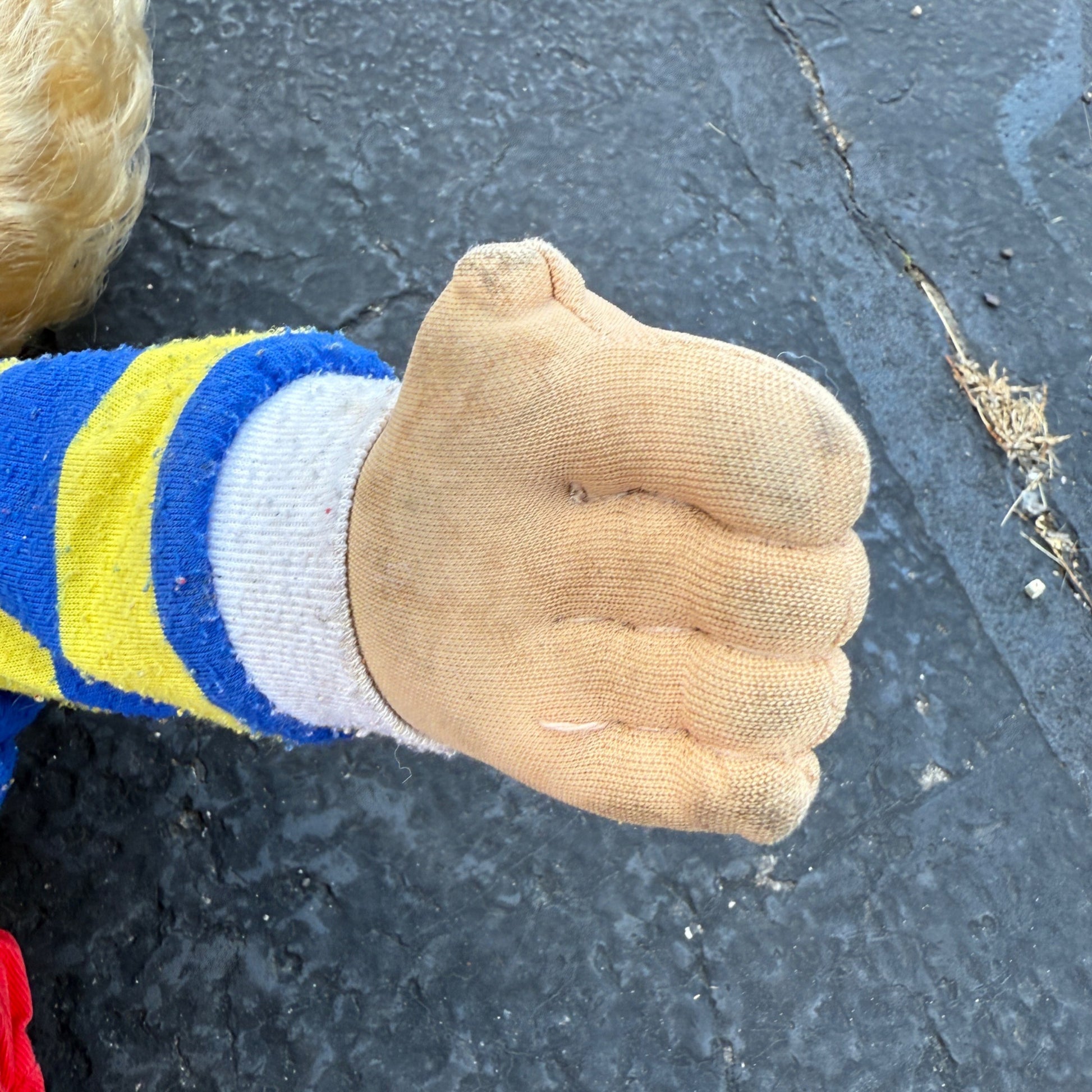 Vintage My Buddy Doll Hasbro Original Outfit Blue Eyed Blonde Hair 23"