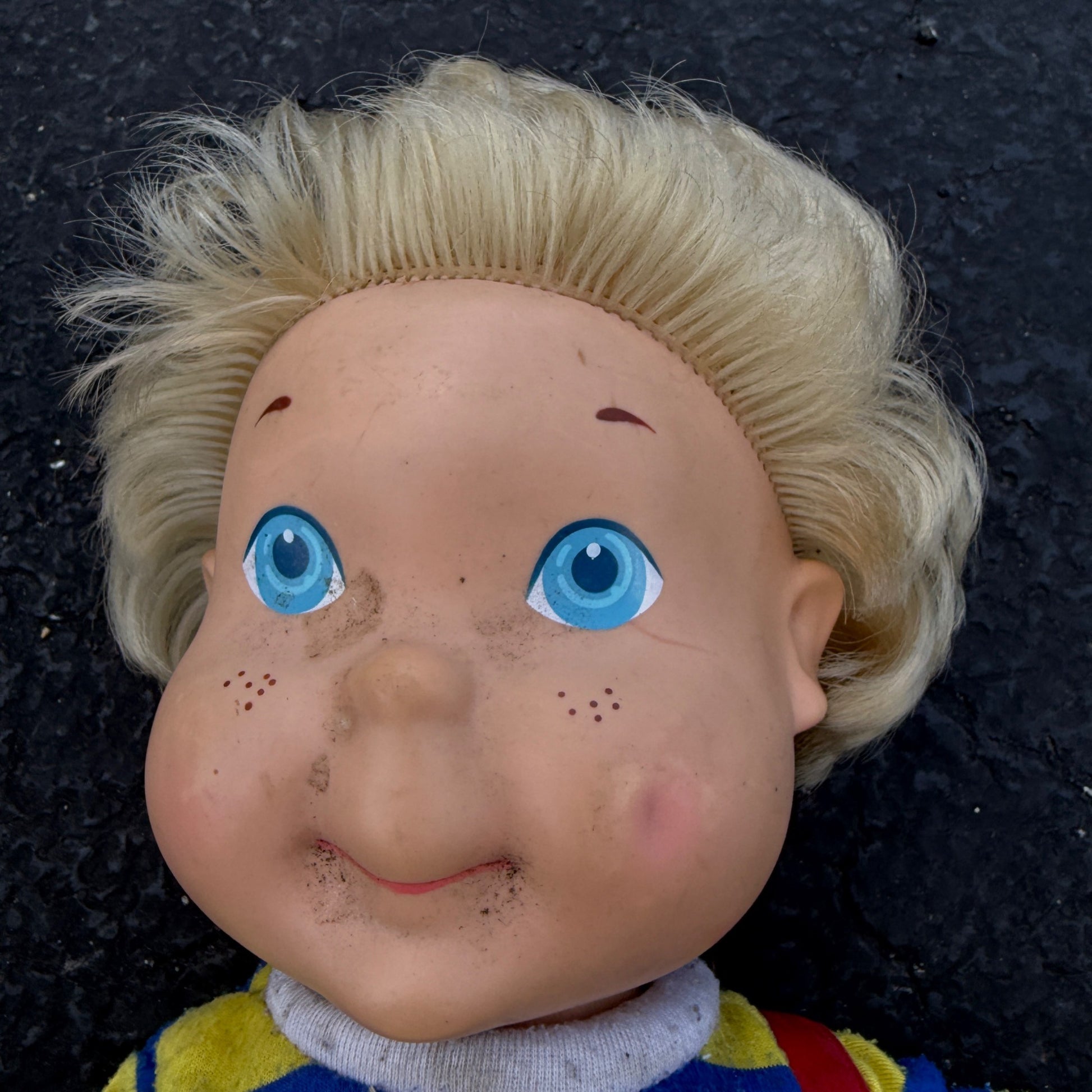 Vintage My Buddy Doll Hasbro Original Outfit Blue Eyed Blonde Hair 23"