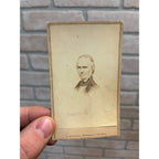 Antique CDV Photo Poet John Greenleaf Whittier Abolitionist, Politician