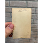 Antique CDV Photo Poet John Greenleaf Whittier Abolitionist, Politician
