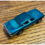Vintage Hot Wheels Redline 1967 Aqua Custom Barracuda  -- NEAR MINT