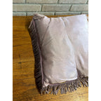 WWII US Army Fort Lewis WA Sweetheart Silk Pillow Case Home Front Souvenir 1940s