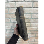 Antique 1901 Evangelical Lutheran Song Book Hymnal Hardcover German