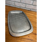 Vintage 1960s MCM Stainless Steel Serving Tray Platter Old Hall 15.5" by 9.5"