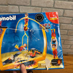 Playmobil 4236 Circus Tightrope Trapeze Acrobats Used