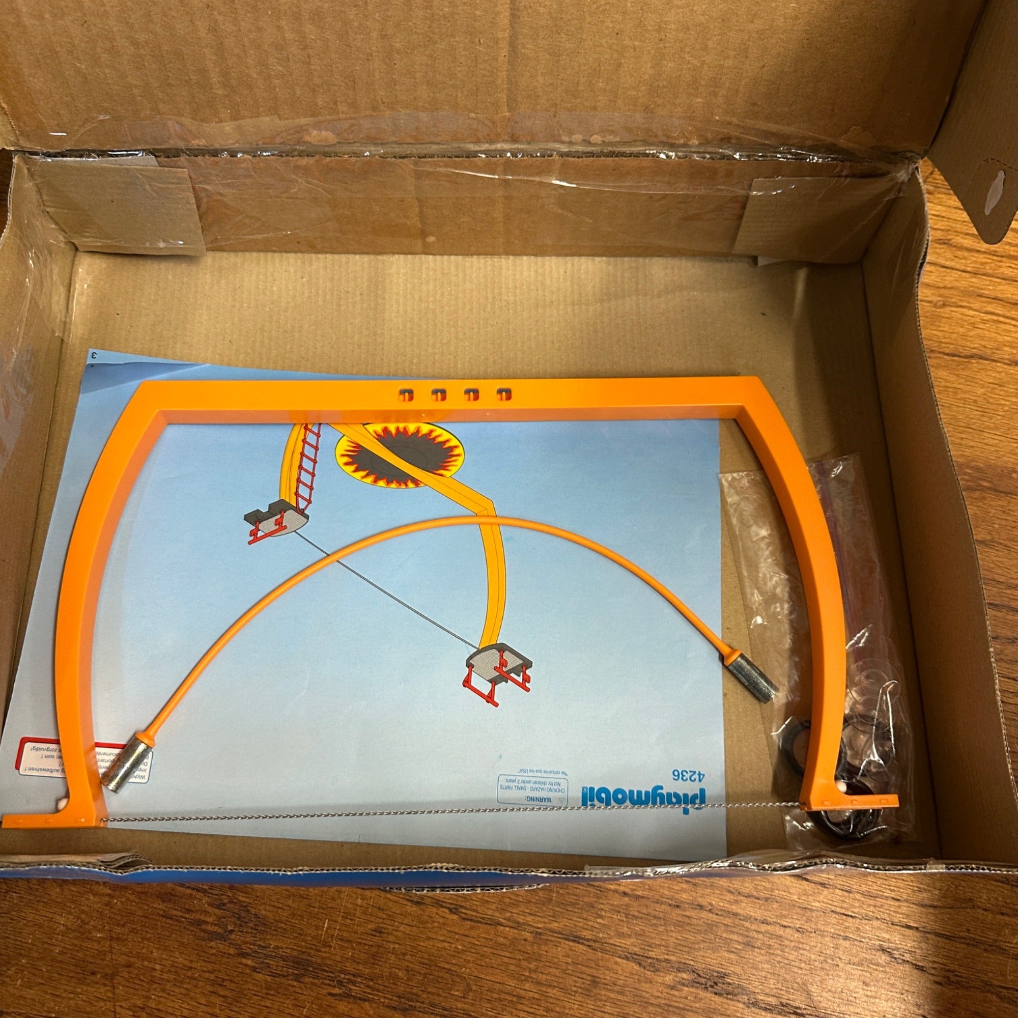 Playmobil 4236 Circus Tightrope Trapeze Acrobats Used