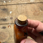 Antique Parke Davis Nitroglycerin Compound Tablet Triturates Pharmacy Bottle FULL