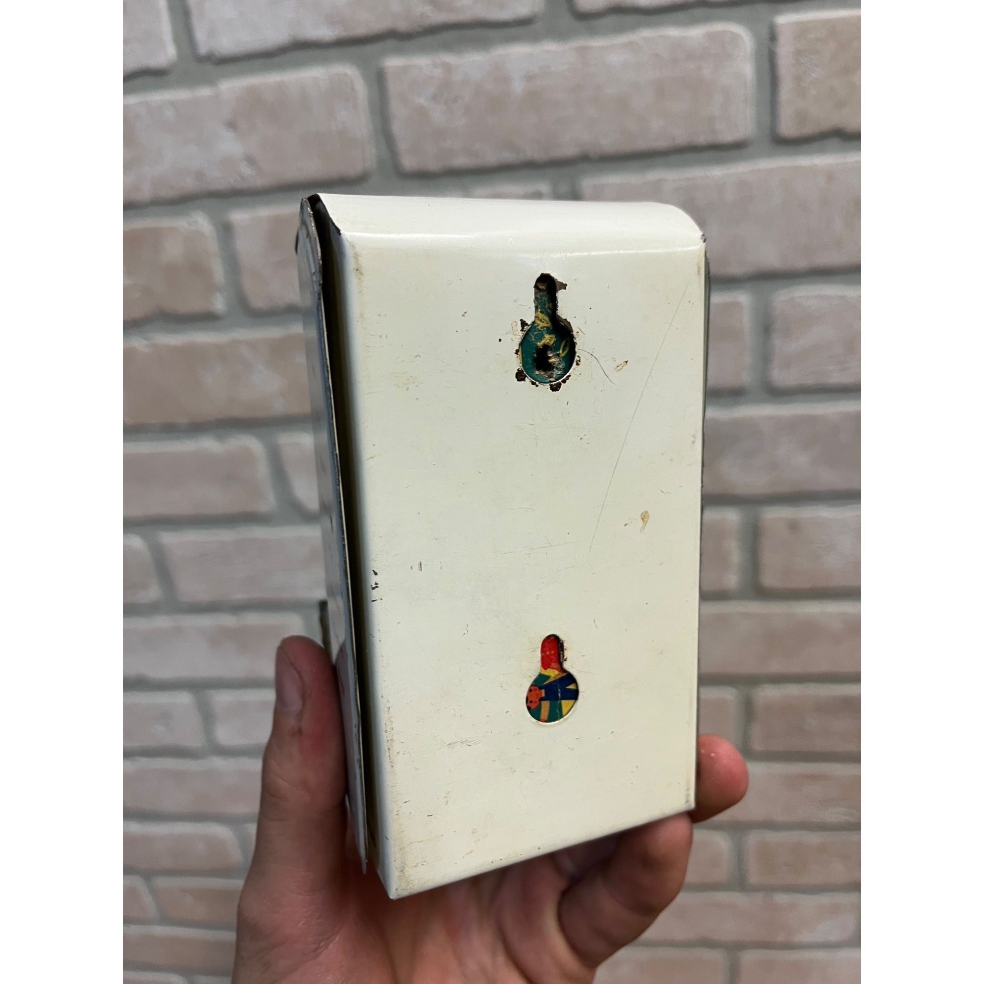 Vintage Dead Animals Removed Advertising Match Holder Alexandria Minn MN Sign