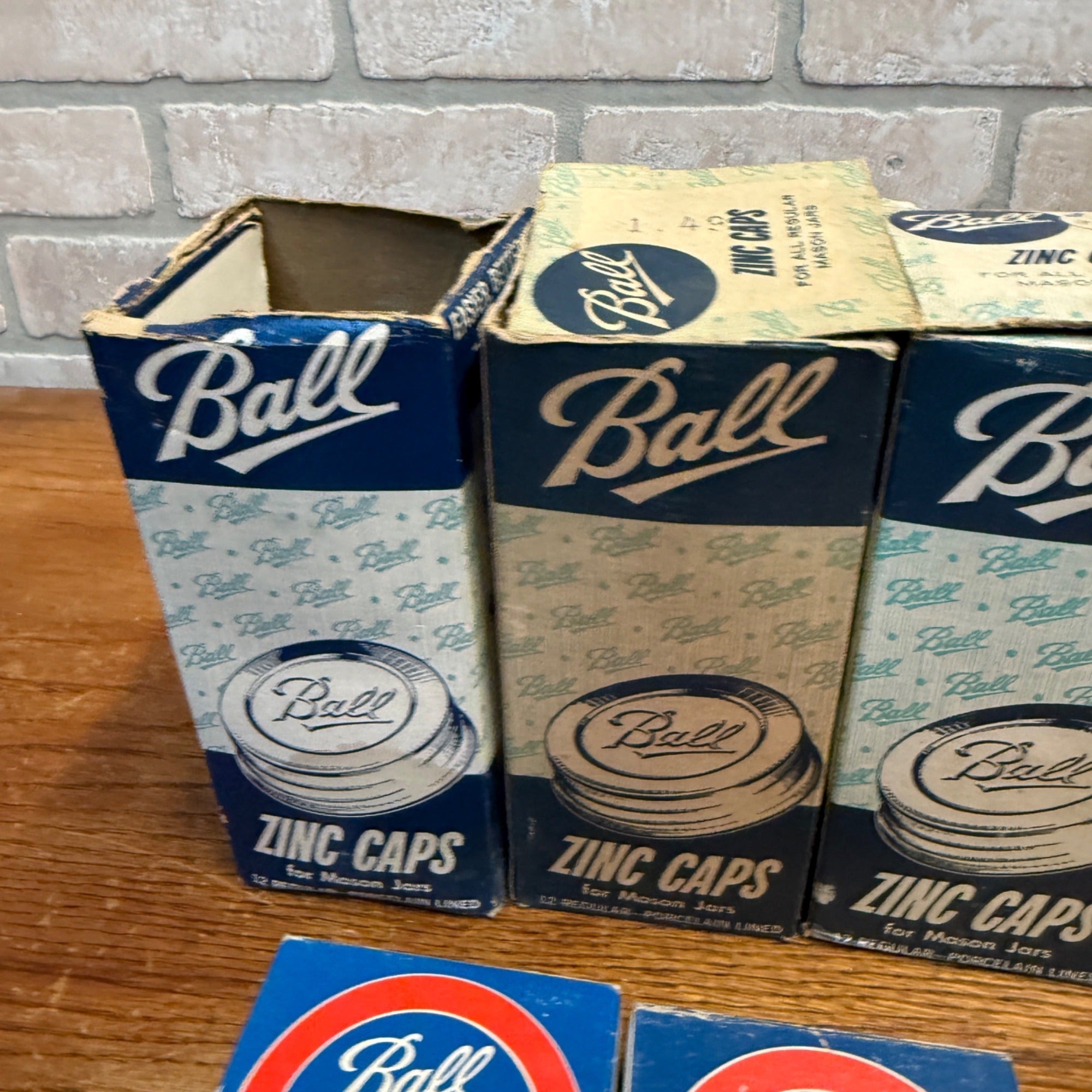 Vintage Lot Zinc Ball Jar Lids & Rubbers Fruit Jar Replacement 27 in total