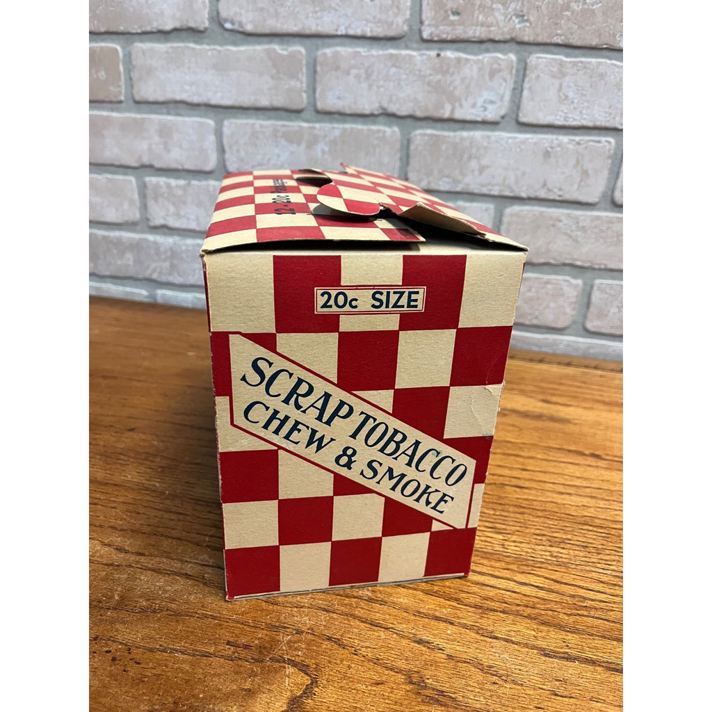 Yankee Girl Scrap Tobacco Chew & Smoke Box Vintage 1930's Empty Unused Original
