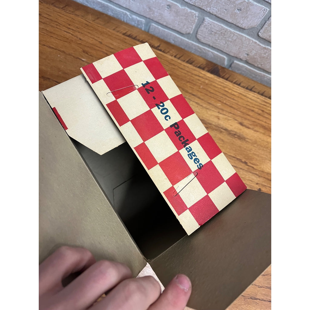 Yankee Girl Scrap Tobacco Chew & Smoke Box Vintage 1930's Empty Unused Original