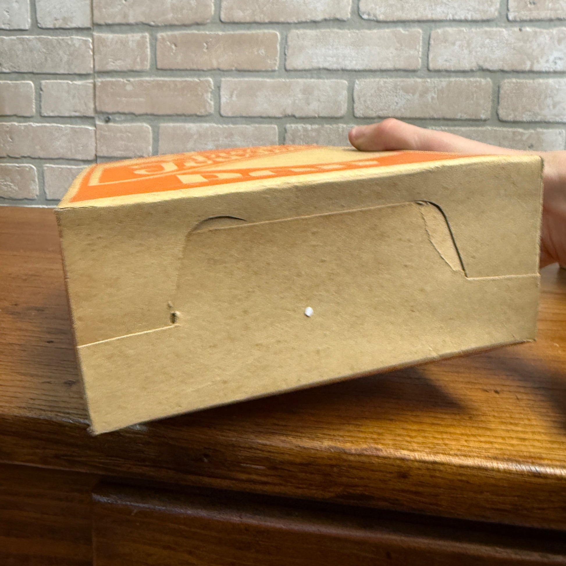 Vintage 1930s Eat Fresh Toasted Pop Corn Box Popcorn Drive In Movie Theater