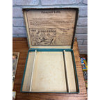RARE Vintage 1900s Farmyard Lotto Board Game Victorian Litho Farm Animals Bavaria