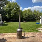 Antique Vintage Railroad Engineer Train Oiler Can Longneck Spout 25" Tall