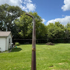 Antique Vintage Railroad Engineer Train Oiler Can Longneck Spout 25" Tall