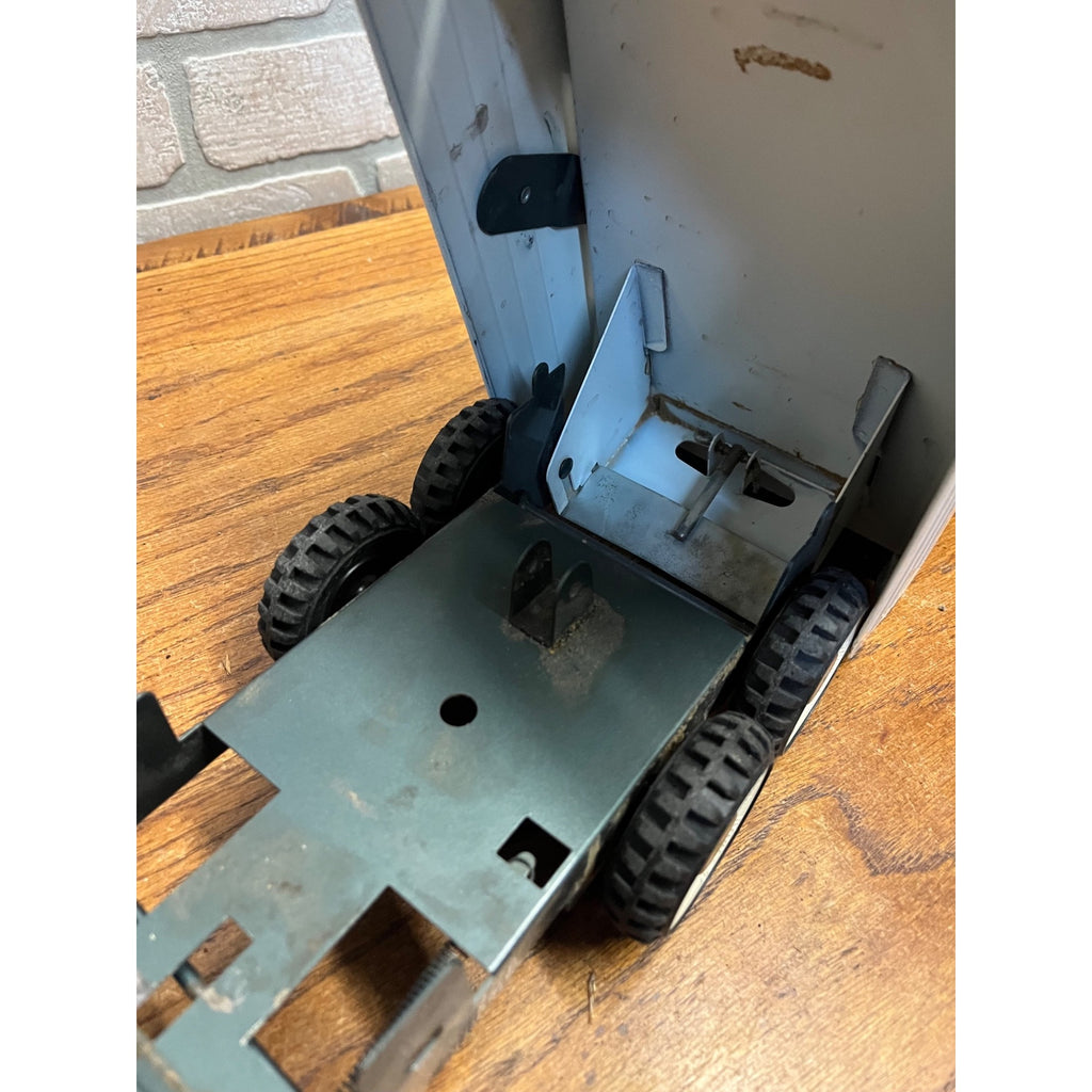 Vintage Structo Sanitation Dept. Pressed Steel Garbage Waste Truck Toy