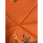 Vintage 1930s Halloween Dennison Crepe Paper Napkin Witch Black Cat