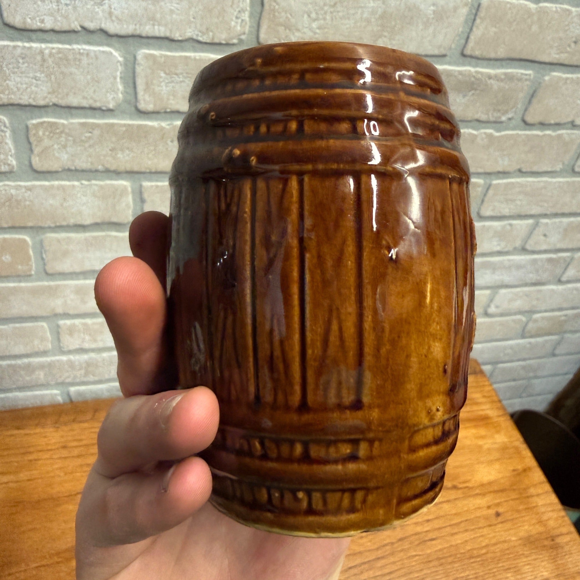 Happy Days Here Again Prohibition FDR Roosevelt Mug Hull Beer Tavern