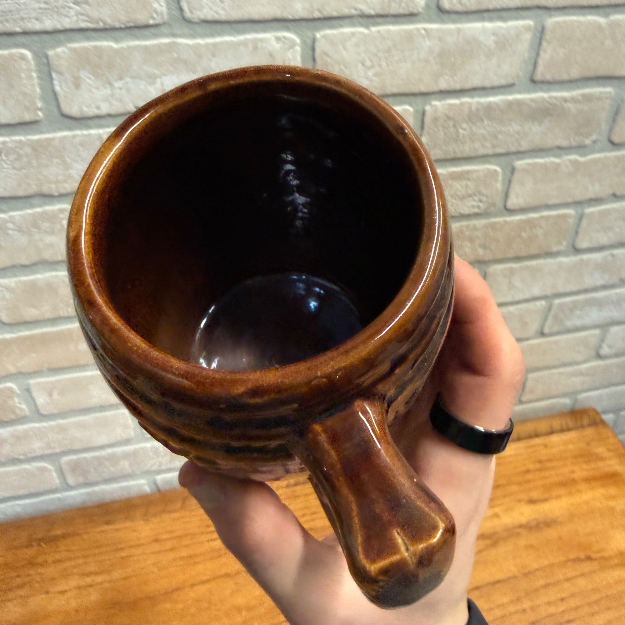 Happy Days Here Again Prohibition FDR Roosevelt Mug Hull Beer Tavern