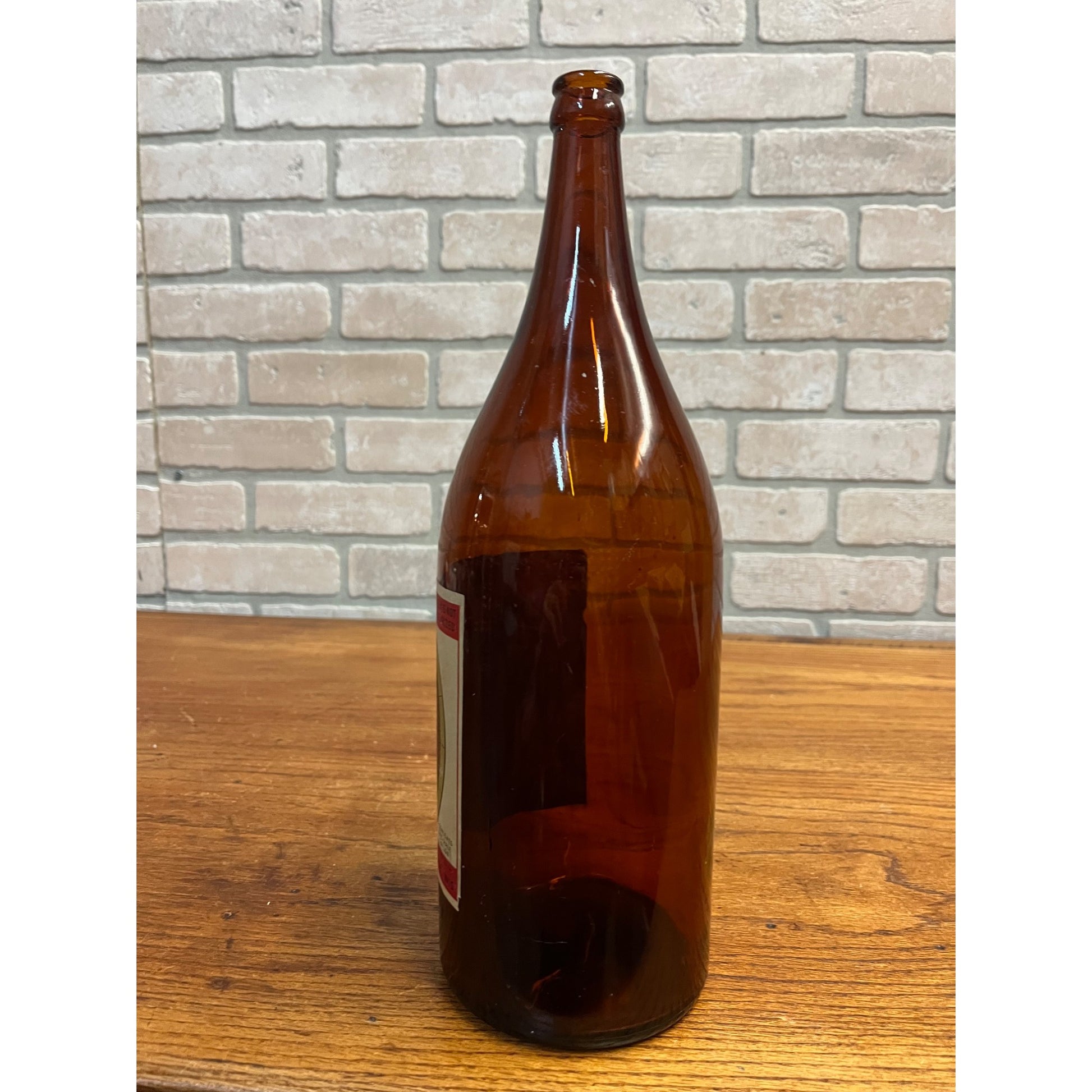 Vintage 1930s Blatz Picnic Draft Beer Half Gallon Glass Bottle ~Milwaukee, Wis.