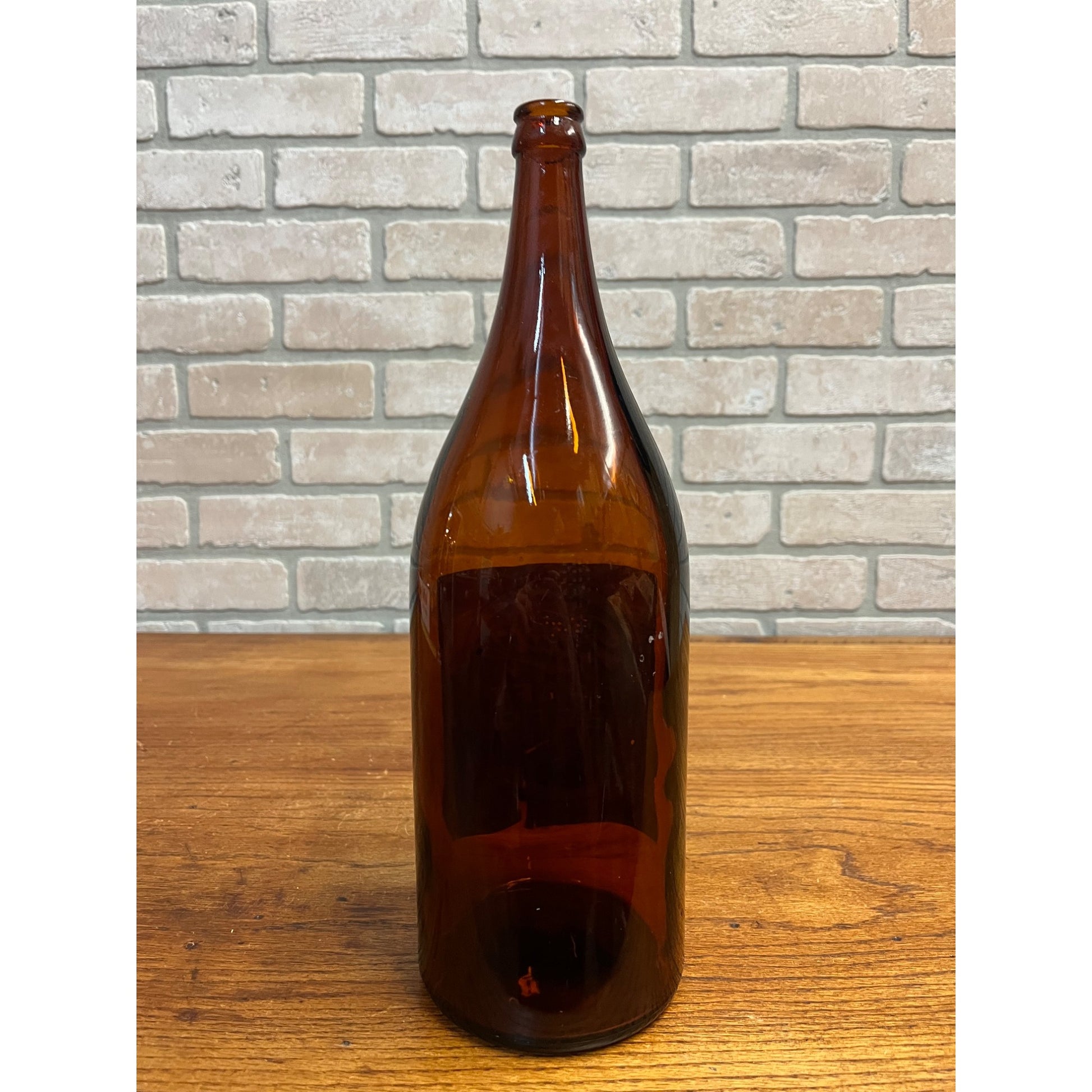 Vintage 1930s Blatz Picnic Draft Beer Half Gallon Glass Bottle ~Milwaukee, Wis.
