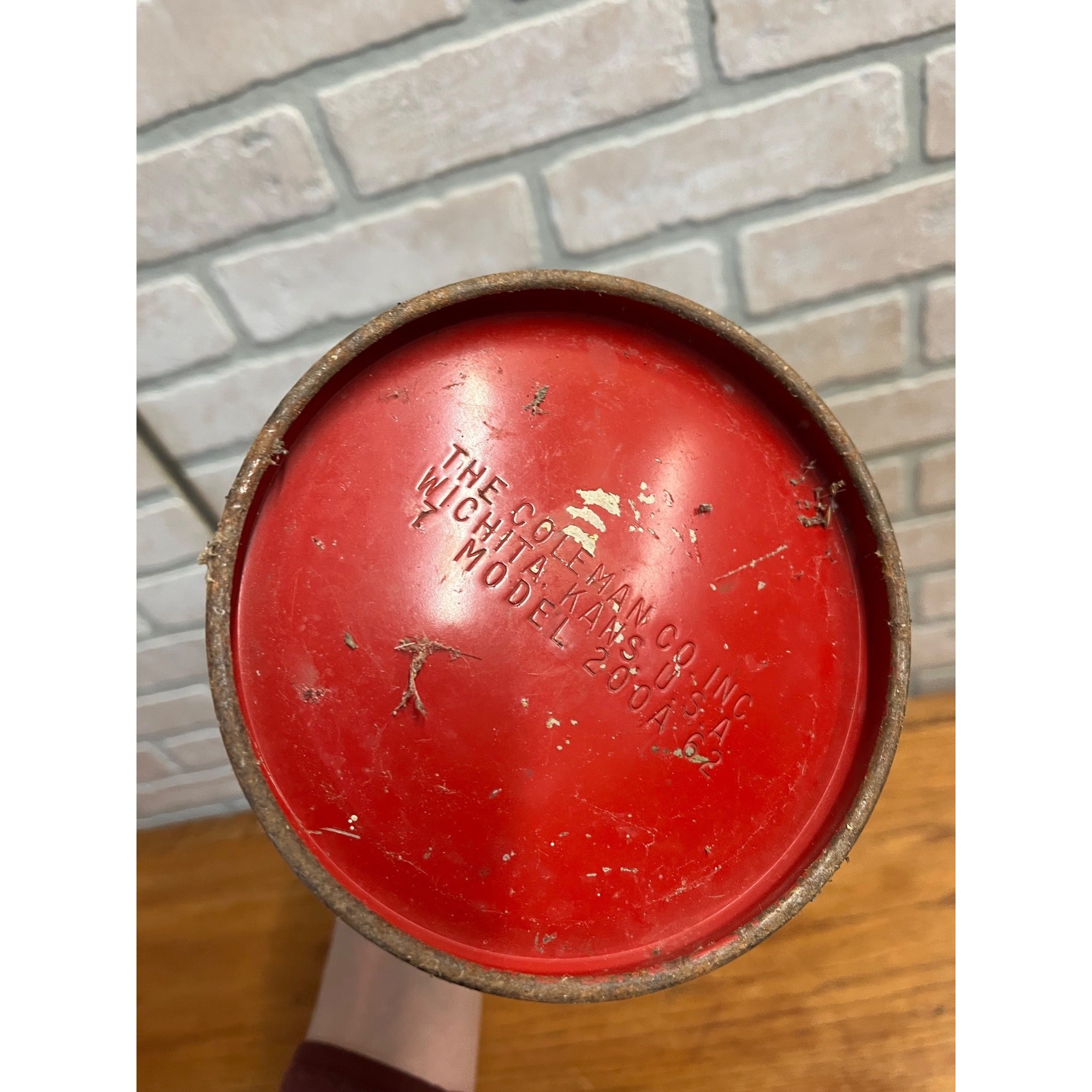 Coleman Red Lantern Camp Lantern Vintage Parts or Repair 200A