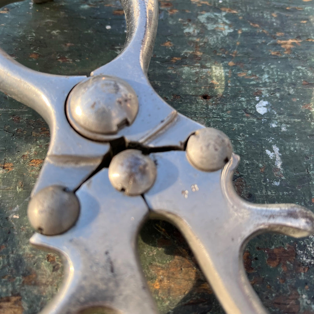 Antique Traveling Veterarian Doctor Leather Apothecary Bag  w/ Glass Bottles