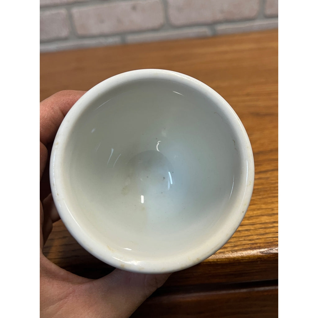 Shenango China Sugar Small Dish Bowl Double Green Band Restaurant Ware USA