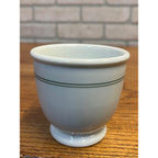 Shenango China Sugar Small Dish Bowl Double Green Band Restaurant Ware USA