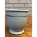 Shenango China Sugar Small Dish Bowl Double Green Band Restaurant Ware USA
