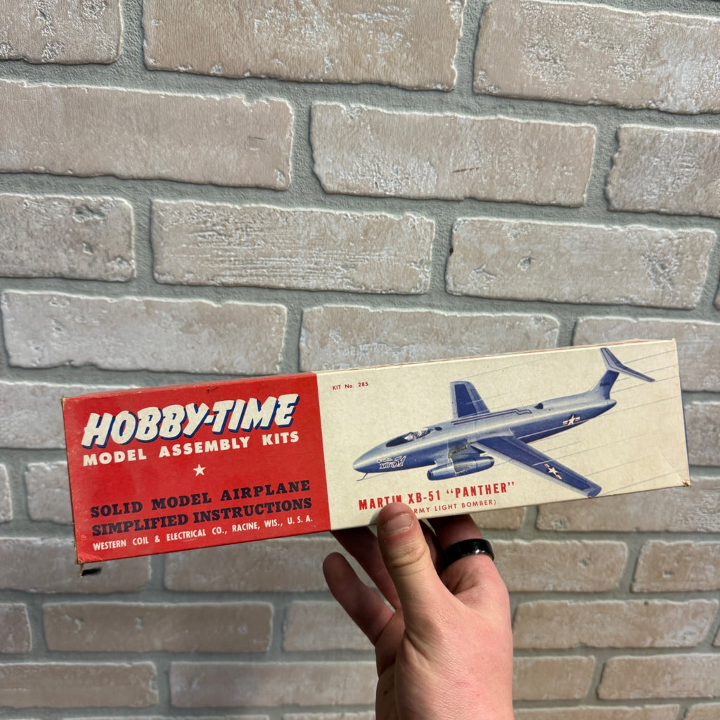 Hobby Time Martin XB-51 ‘Panther’ #285 Balsa Wood Model Airplane Kit