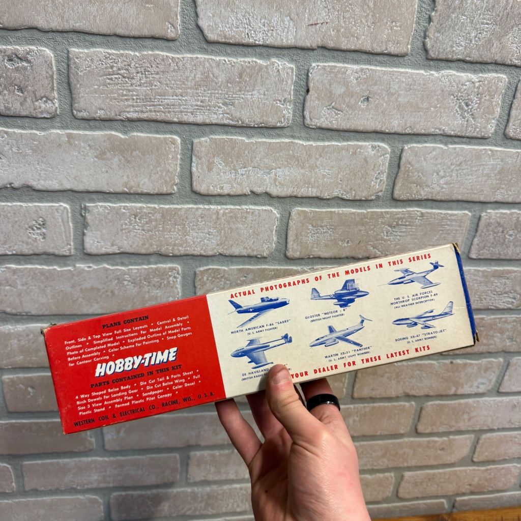 Hobby Time Martin XB-51 ‘Panther’ #285 Balsa Wood Model Airplane Kit