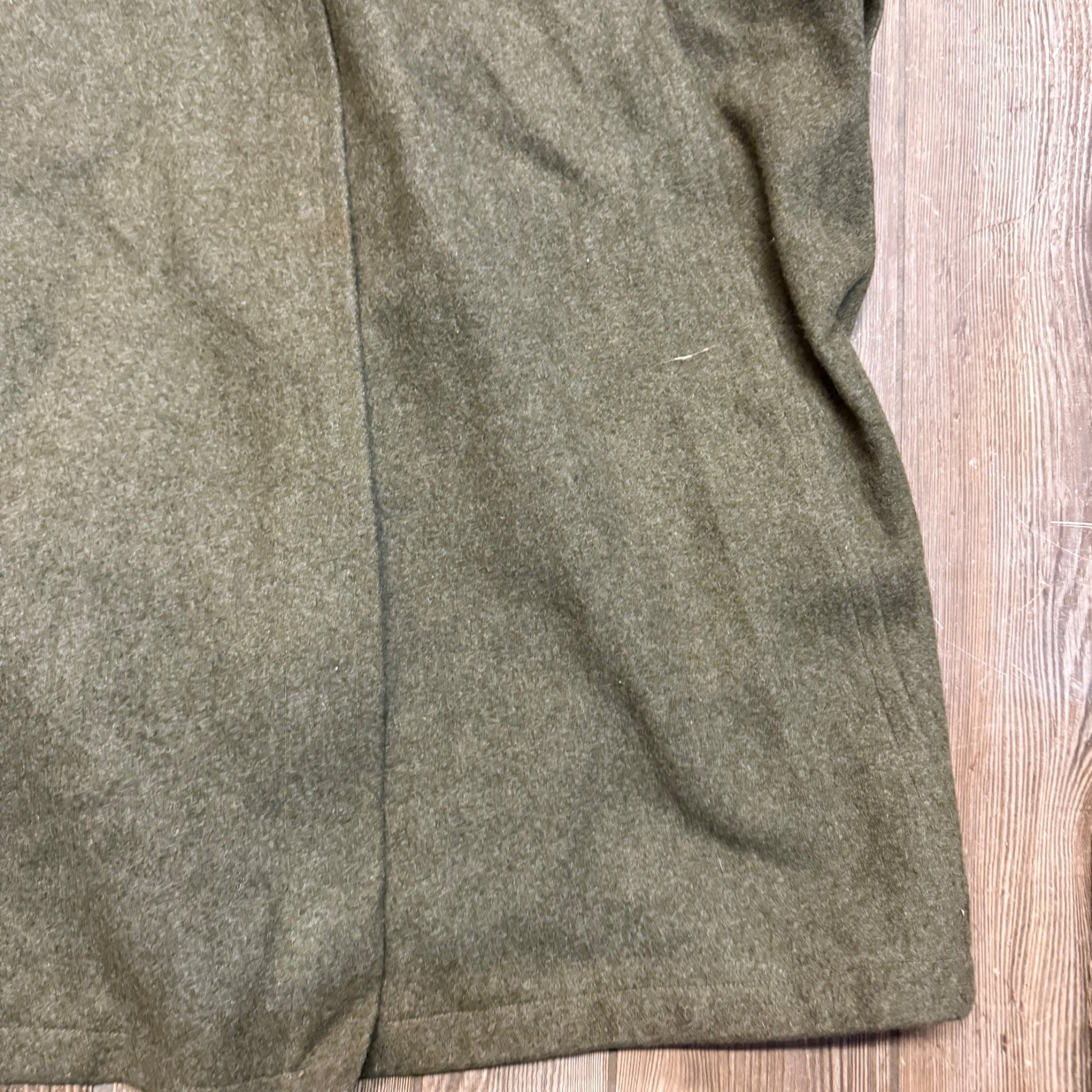 Vintage WW2 WWII Overcoat Uniform Trench Coat Jacket US  Military
