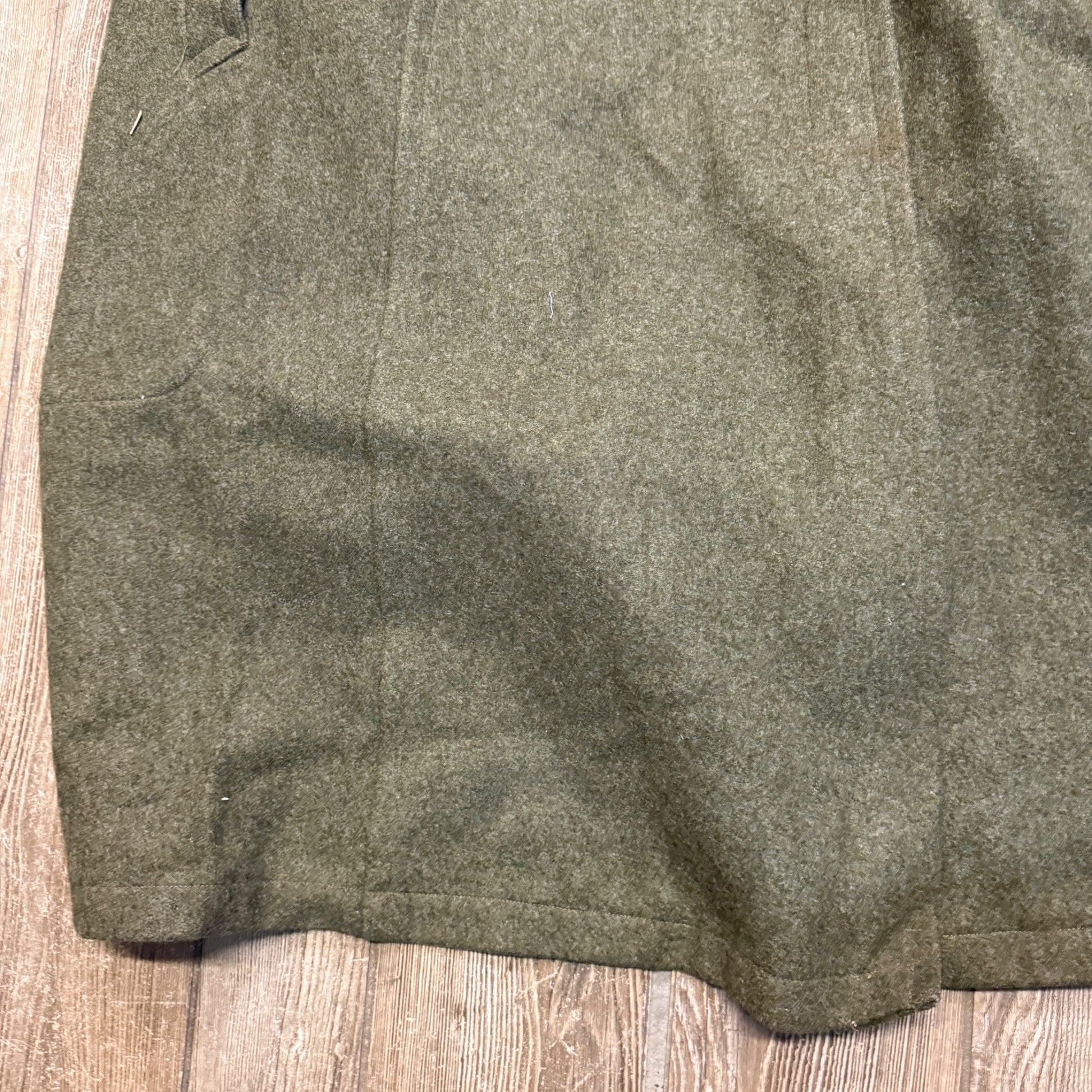 Vintage WW2 WWII Overcoat Uniform Trench Coat Jacket US  Military