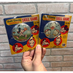 Vintage 1960s Walt Disney Dexterity Games Lido Toy Co Lot (2) Mickey Mouse Duck